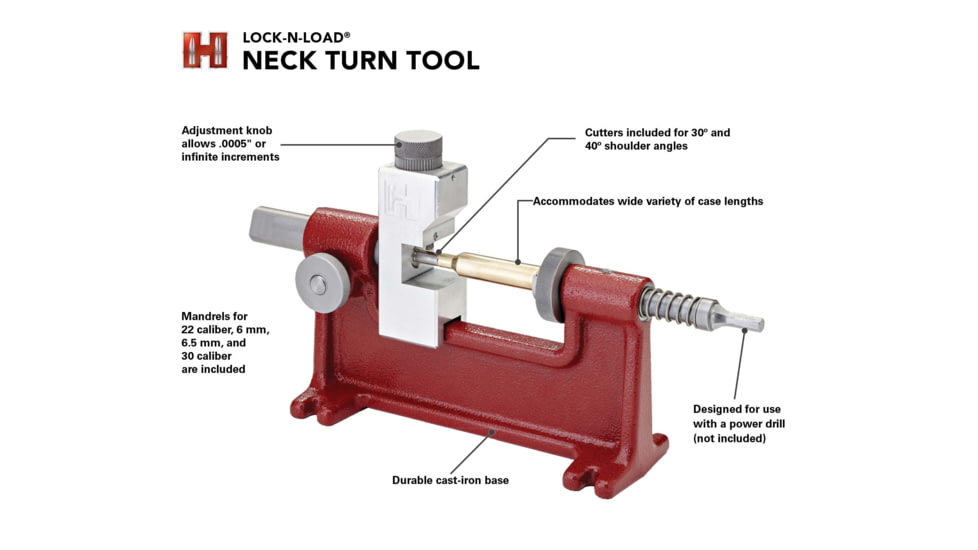 Hornady Lock-N-Load Neck Turn Tool, 041224