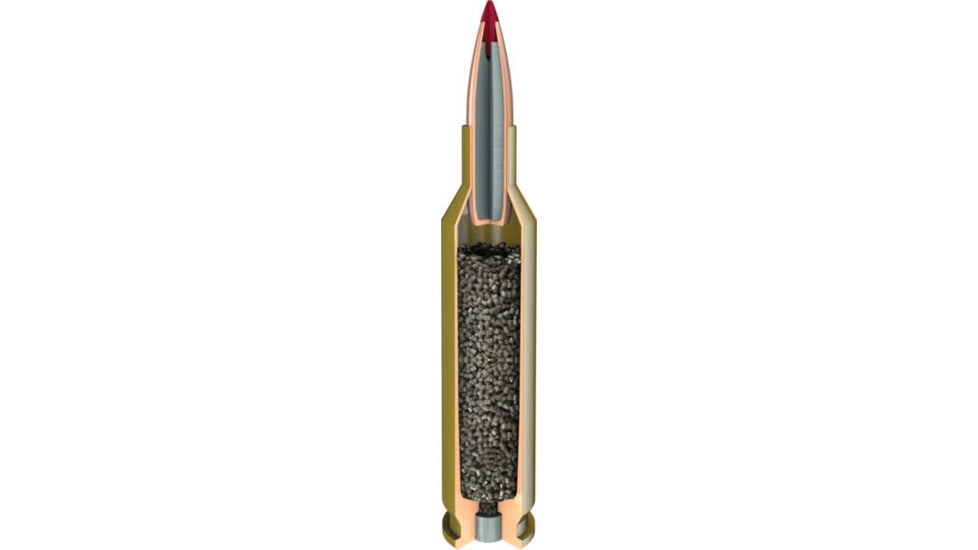 Hornady Match 7MMPRC 180 Grain ELD Brass Riffle Ammo, 20 Rounds, 80711
