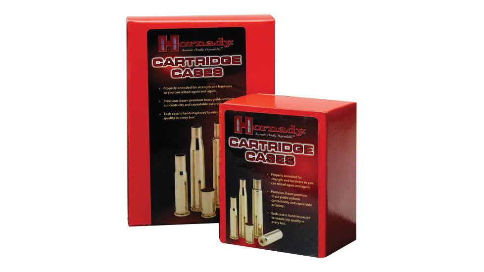 Hornady Mfg Hornady Unprimed Brass Rifle Cartridge Cases .17 Hornet 50/ct, CSHO8611