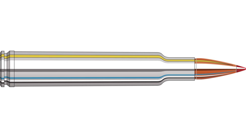 Hornady Outfitter .300 Weatherby Magnum 180 grain Gilding Metal eXpanding Brass Cased Centerfire Rifle Ammo, 20 Rounds, 82212