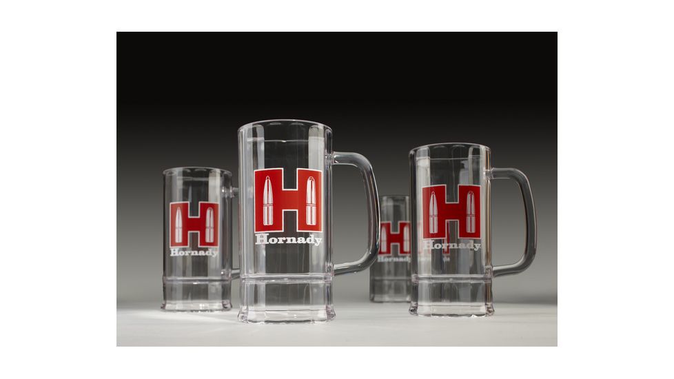 Hornady Plastic Mug (4-Pack), Clear 99124
