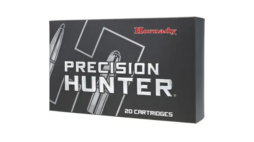 Hornady Precision Hunter .22 ARC 80 Grain ELD-X Brass Cased Rifle Ammo, 20 Rounds, 81544