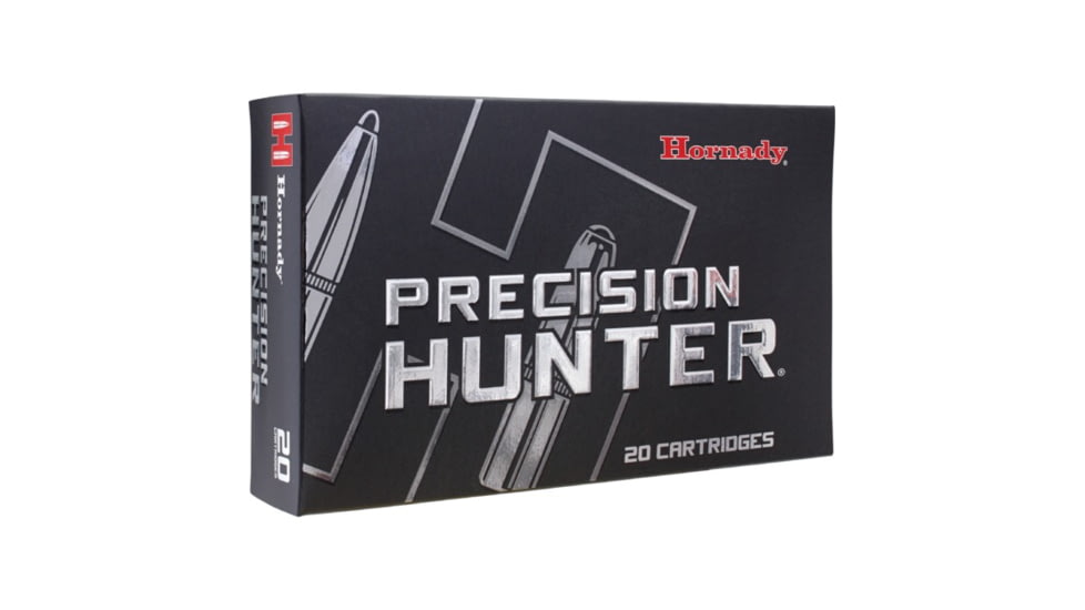 Hornady Precision Hunter 6.5mm Creedmoor 143 grain Extremely Low Drag - eXpanding Brass Cased Centerfire Rifle Ammo, 200 Round