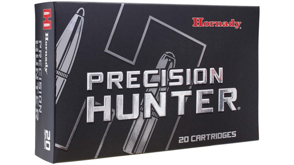 Hornady Precision Hunter 7MMPRC 175 Grain ELD-X Brass Riffle Ammo, 20 Rounds, 80712