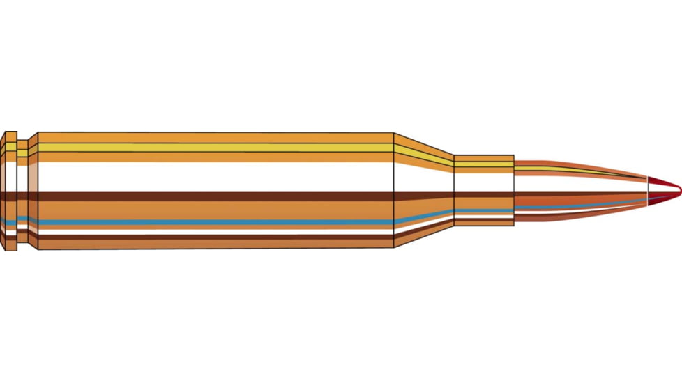 Hornady Precision Hunter .243 Winchester 90 grain Extremely Low Drag - eXpanding Brass Cased Centerfire Rifle Ammo, 20 Rounds, 80462