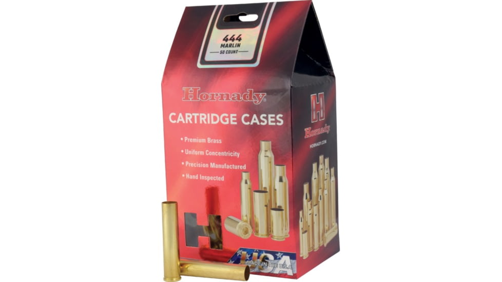Hornady Rifle Cartridge Cases, 444 Marlin, Unprimed, 50 Piece, 8692