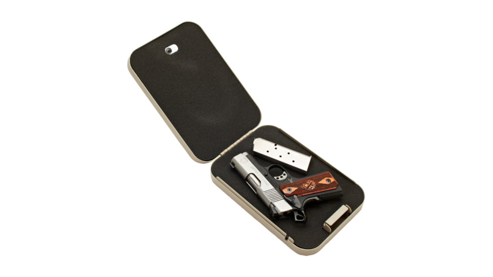 Hornady SnapSafe Lock Box With Key Lock, Large, FDE, 752002325
