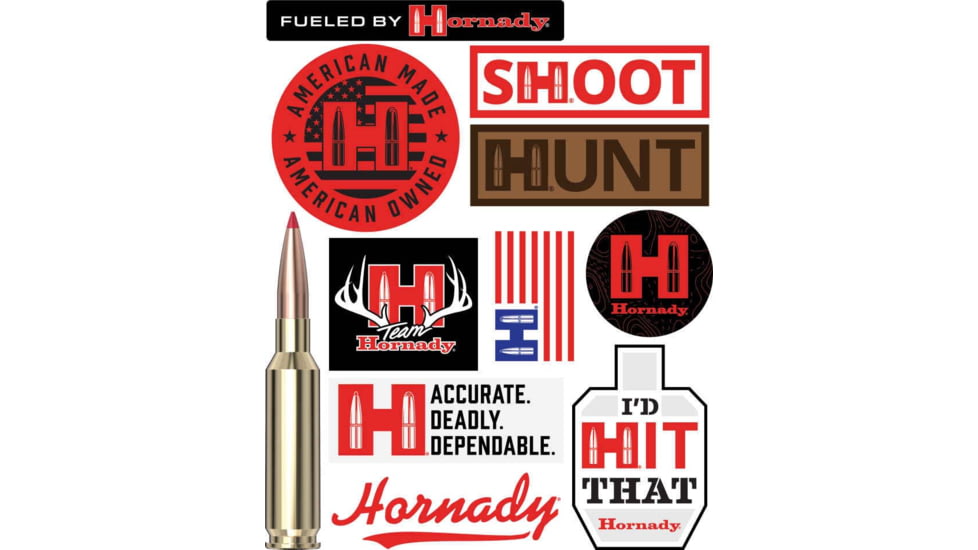 Hornady Sticker Sheet, American Owned, 98020