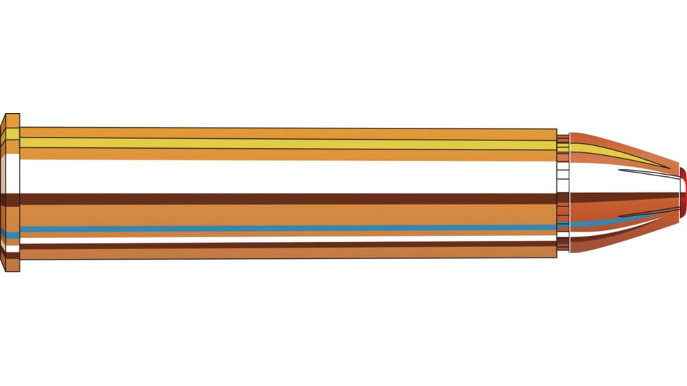 Hornady Subsonic .45-70 Government 410 grain Subsonic eXpanding Brass Cased Centerfire Rifle Ammo, 20 Rounds, 82742