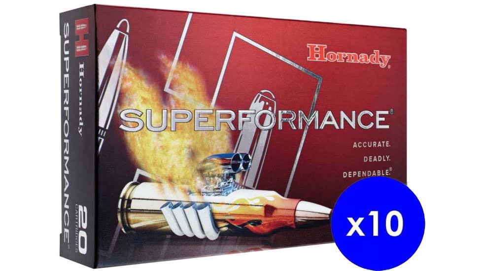 Hornady Superformance .270 Winchester 130 grain Super Shock Tip Brass Cased Centerfire Rifle Ammo