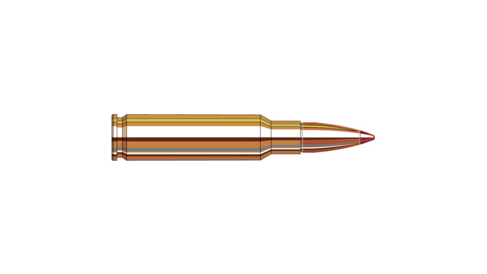 Hornady Superformance .30 TC Caliber, 150 Grain, GMX, Brass Cased Centerfire Rifle Ammo, 20 Rounds, 81006
