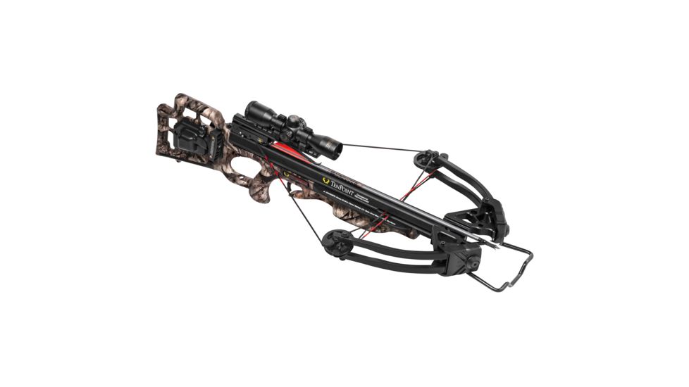 Horton Archery Legend Ultra-Lite Standard Crossbow Package w/4x32 Multi-Line Scope,ACUdraw,175lb Draw Weight, Mossy Oak Treestand Camo, NH15050-7552