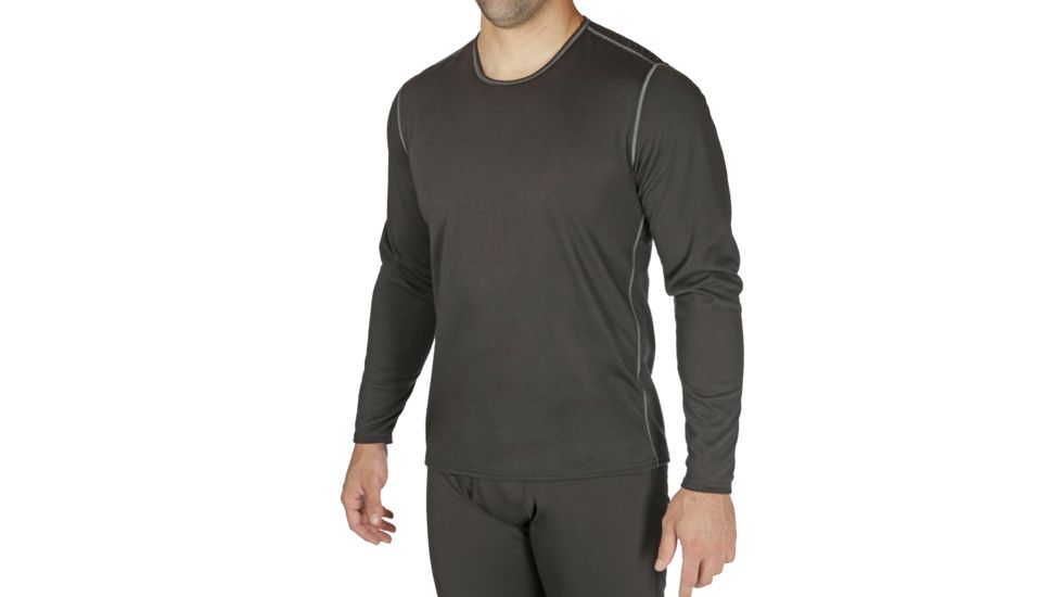 Hot Chillys Bi-Ply Bottom - Mens, Black, Extra Large, PB3073-BLACK-XL