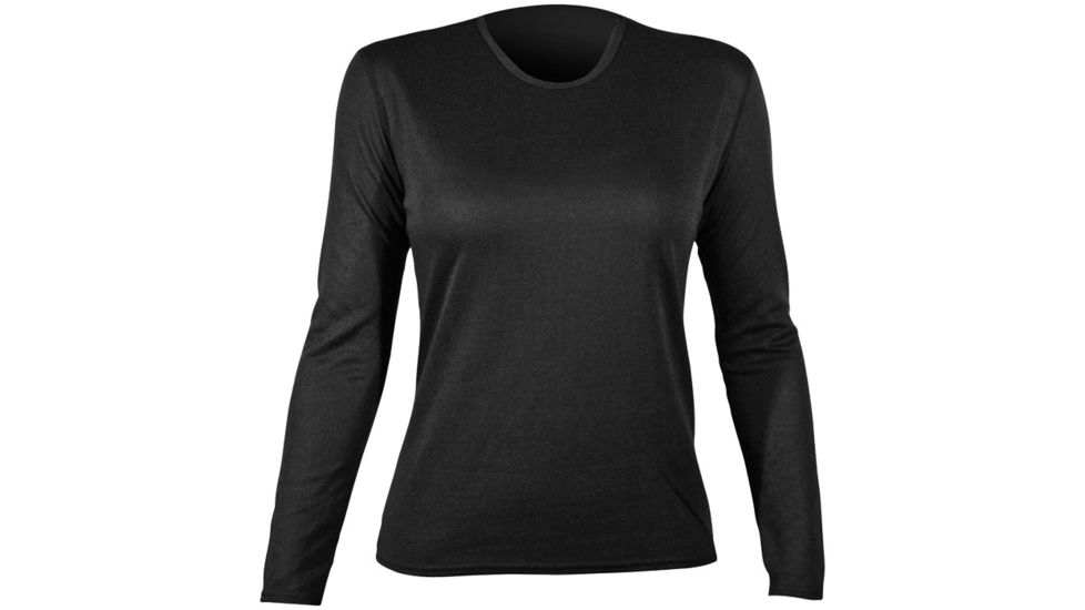 Hot Chillys Bi-ply Crew Wmns Cranberry Sm PB3070 SM CRAN