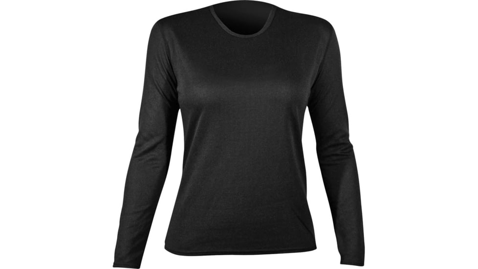 Hot Chillys Bi-ply Crew Wmns Blk-sm PB3070 SM BLK