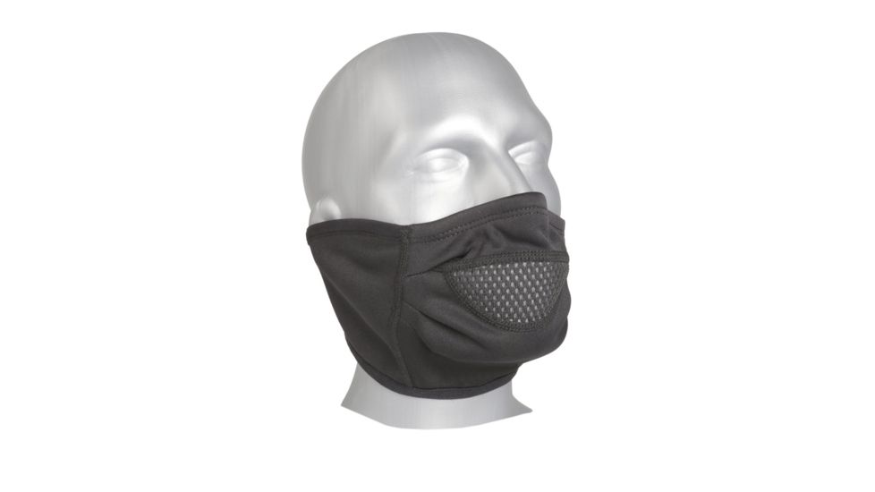 Hot Chillys Chil-Block Half Mask, Black, L/X HC6130-Black-L/X