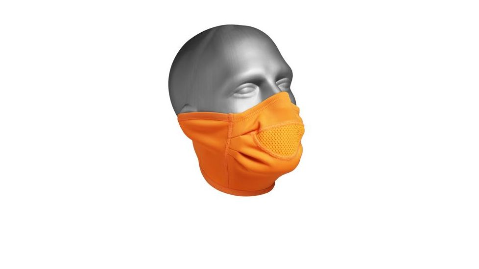 Hot Chillys Chil-Block Half Mask, Blaze, Small/Medium, HC6130-330-S/M