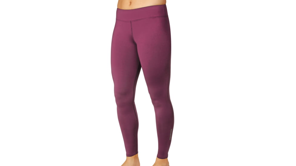 Hot Chillys Micro Elite Chamois Solid Tight - Womens, Cranberry, Large, HC9412-CRANBERRY-L