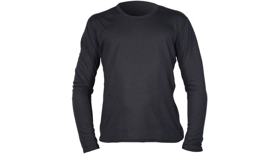 Hot Chillys Youth Pepper Skins CREWNECK, Black, S PS3400-Black-S