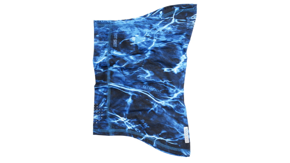 Hot Shot Cooling Gaiter, Mossy Oak Elements Aqua Marlin, One Size, 1M-852