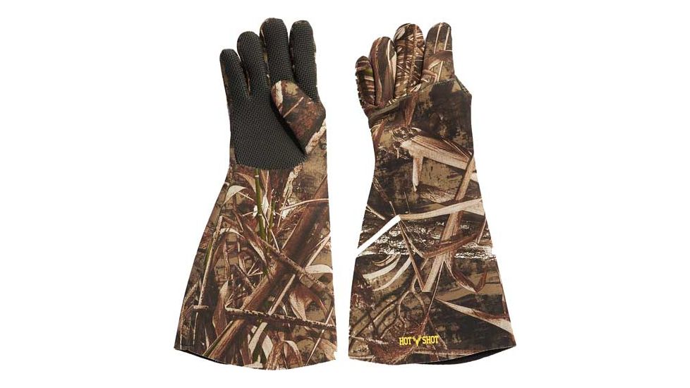 Hot Shot Neoprene Gauntlet Glove 3.0mm Rt-max5 Xl