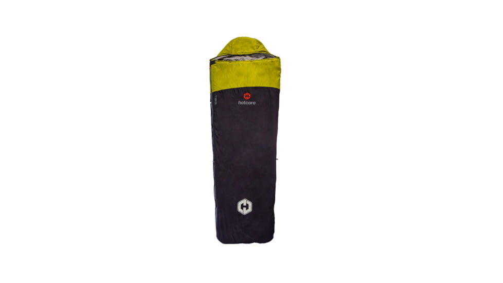 Hotcore T-300 Tapered Sleeping Bag, Charcoal, 90in x 32in x 22in, T-300 CH