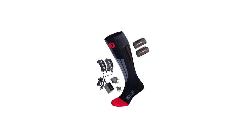 Hotronic XLP ONE Heat Socks w/PFI 50 - Classic, Black, Extra Large 01-0100-306-5