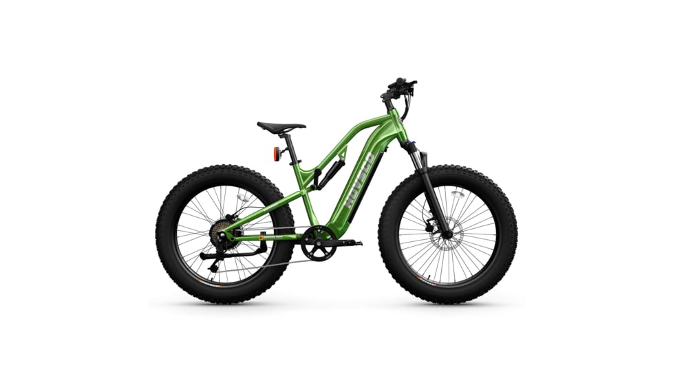 Hovsco HOVSCOTM HovScout 26" Full Suspension Fat Tire Ebike, 374-BYY10-S54B1G