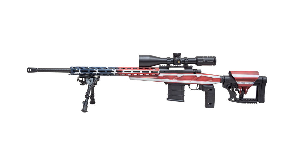 Howa USA Flag Chassis Bolt Action Rifle, 308 Win/7.62x51 NATO, 24in Barrel