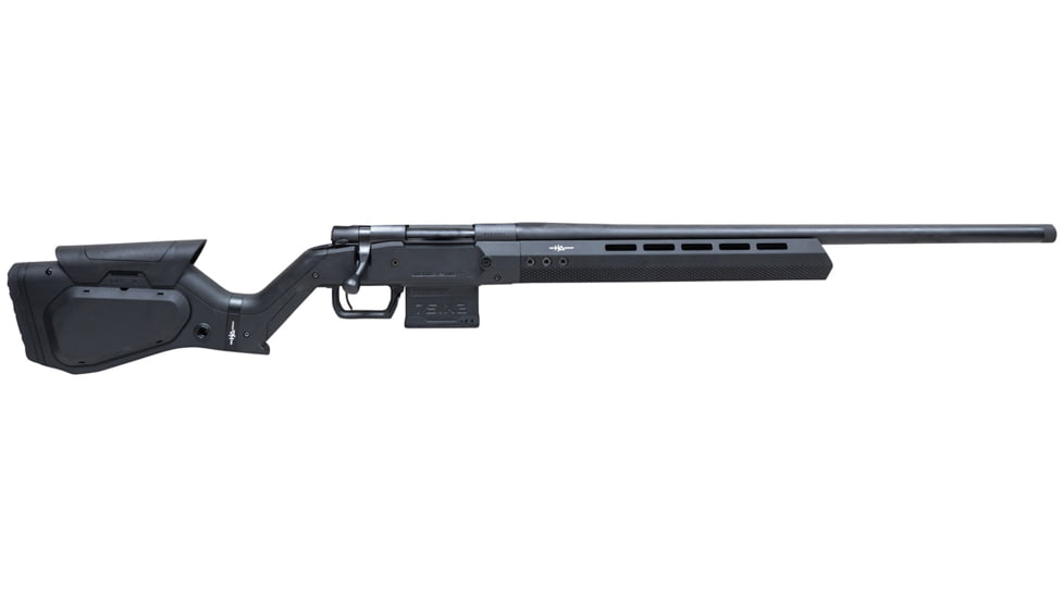 Howa M1500 Bolt Action Rifle, .308 Winchester, 24 in barrel, 1-10 Twist, Threaded, 5 Rounds, HHERA308HBBLK-FRRMPG