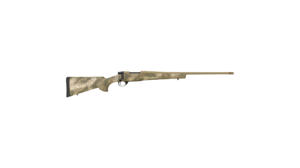 Howa M1500 Fence Line Bolt Action Rifle, .22-250 Remington, 22 inch Barrel, 1-10 Twist, Synthetic, Flat Dark Earth, 5 Round Capacity, Flat Dark Earth, HFN22250SE