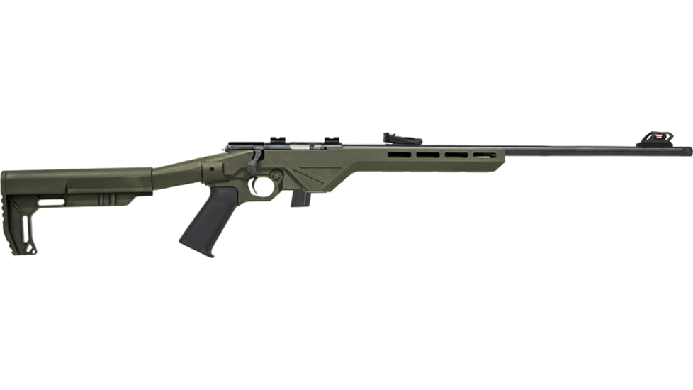 Howa Trakr Bolt Action Rifle, .17 Hornady Magnum Rimfire, 18 in barrel, Threaded, 5 Rounds, CIT17HMRBLTODG-FRRMPG