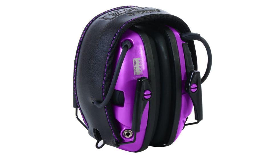 Howard Leight Impact Sport Sound Amplification Electronic Earmuff, Pink R-02523