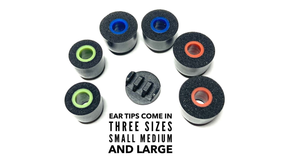 Howard Leight Impact Sport In-Ear Bluetooth with Hear Through Technology, Black, R-02701