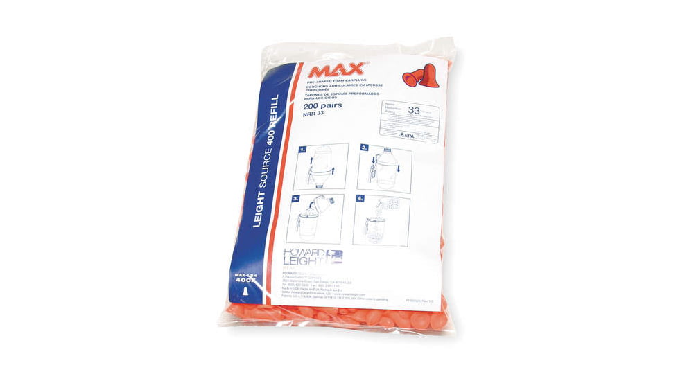 Howard Leight Ls400 Bulk Refill, MAX-LS4-REFILL