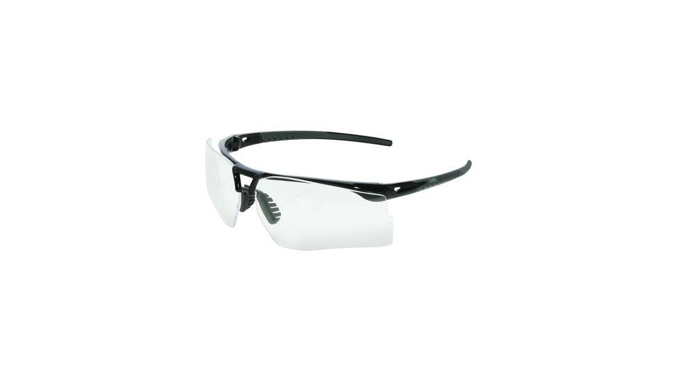 Howard Leight Uvex Bayonet Eyewear Black Frame Clear Lens