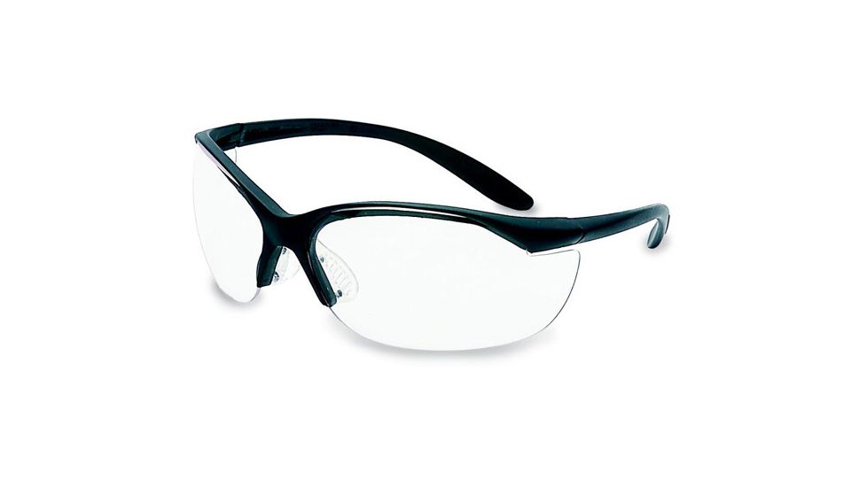 Howard Leight Vapor 2 Light Weight Protective Eyeglasses Black Frame / Clear Lens