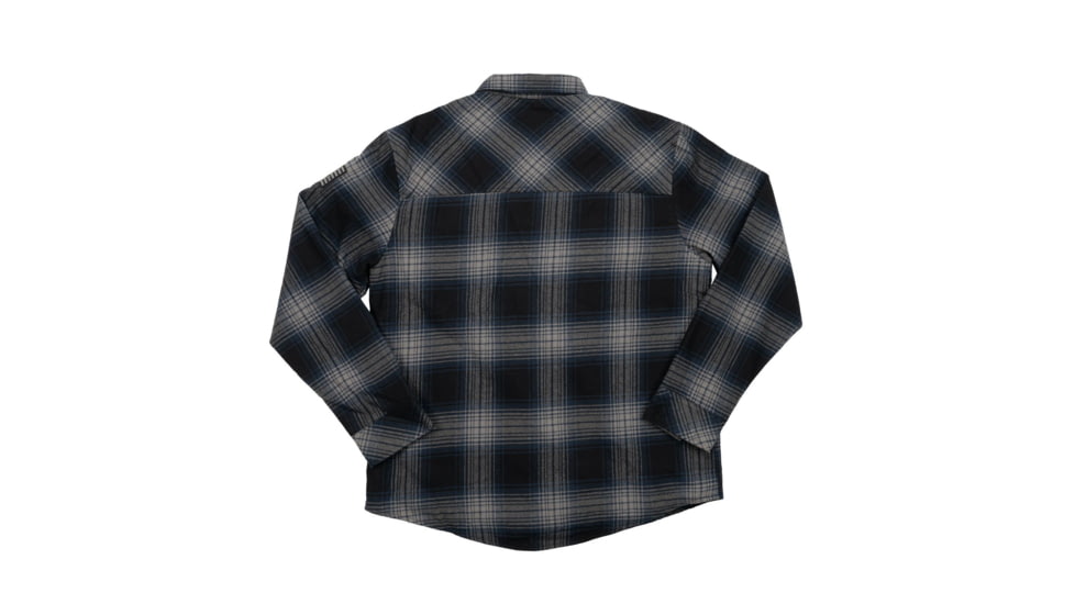 HOWITZER Never Surrender L/S Flannel - Mens, Black, 2XL, 371WV108-BK-2X