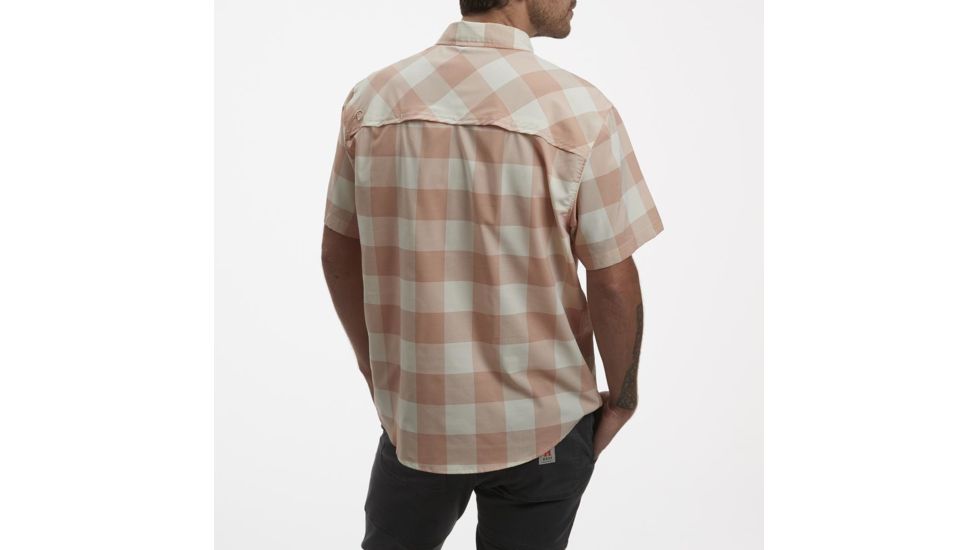 Howler Brothers Airwave Shirt - Mens, Garcia Gingham/Coral Mist, S, 126320S-MGC-S