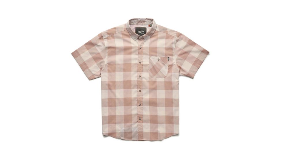 Howler Brothers Airwave Shirt - Mens, Garcia Gingham/Coral Mist, S, 126320S-MGC-S