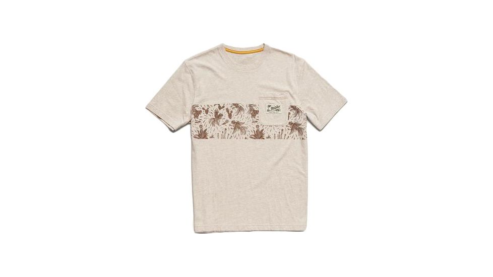 Howler Brothers Classic Pocket Tee - Mens, Gallos Stripe / Bone, Medium, 110219S-GSB-M