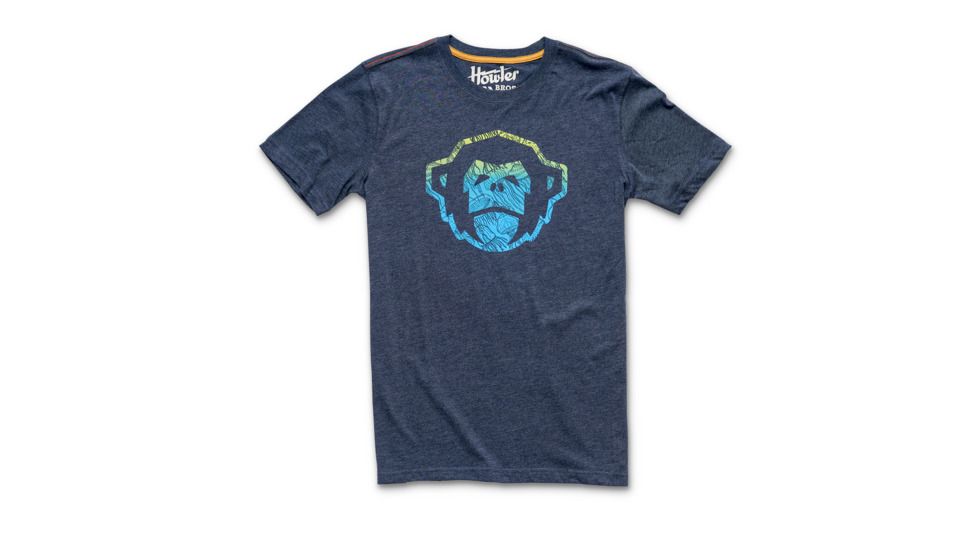 Howler Brothers El Mono T-Shirtropical T-Shirt - Mens, Jellyfish Print, Large, 110919F-ETE-L