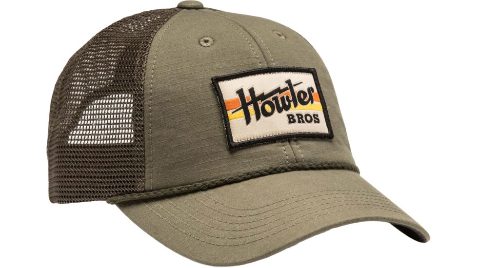 Howler Brothers Electric Stripe Hat - Mens, Army Green, One Size, 160019S-ESG