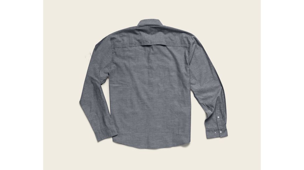 Howler Brothers Gaucho Snapshirt - Mens, Blue Oxford / Howler Posse, Large, 120719S-POS-L