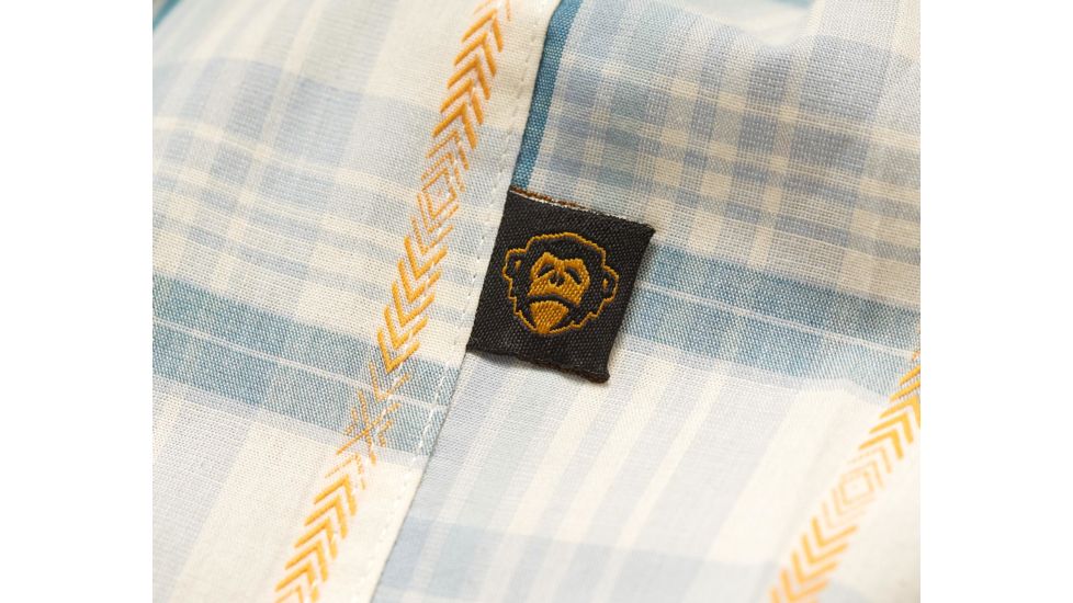 Howler Brothers H Bar B Snapshirt - Mens, Brooks Plaid /Creamy Blue, Extra Large, 122219S-BPB-XL