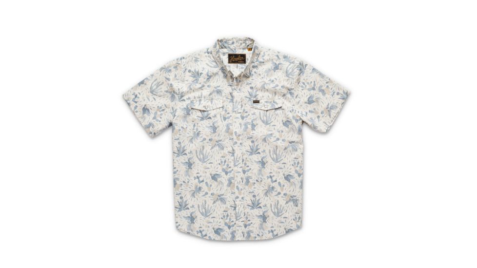 Howler Brothers H Bar B Snapshirt - Mens, Gallos Galore Print/ Off White, Extra Large, 122219F-GGW-XL
