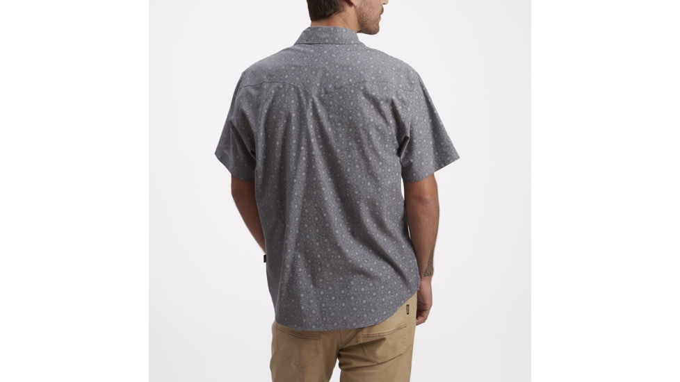 Howler Brothers H Bar B Snapshirt - Mens, Little Agave Print/Night Blue Oxford, M, 122220S-SFB-M