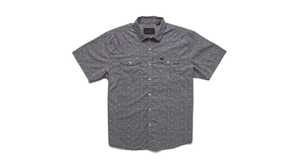 Howler Brothers H Bar B Snapshirt - Mens, Little Agave Print/Night Blue Oxford, M, 122220S-SFB-M
