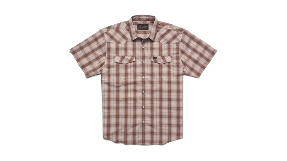 Howler Brothers H Bar B Snapshirt - Mens, Neches Plaid/River Blue, L, 122220S-NPS-L