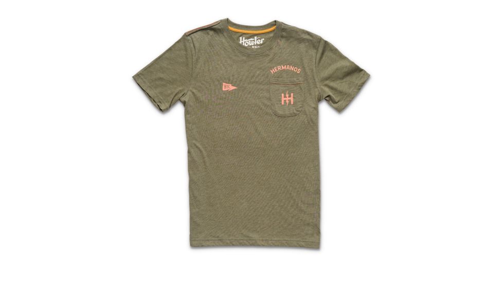 Howler Brothers Hermanos Pocket T-Shirt - Mens, Fatigue, Extra Large, 111019F-HER-XL